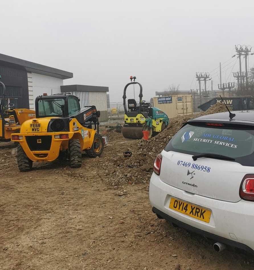 Construction site security Leicester