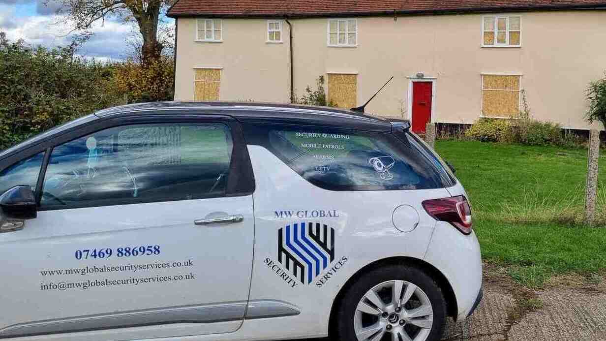 Temporary security support for a vacant or void properties, inspections, alarms, CCTV.