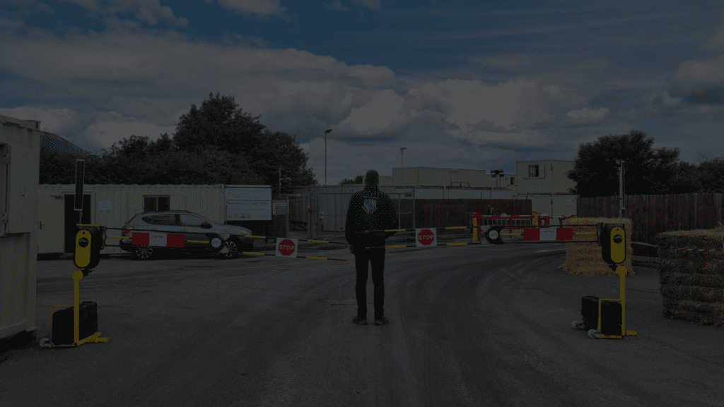Mobile security officer supporting a planned Ipswich patrol route