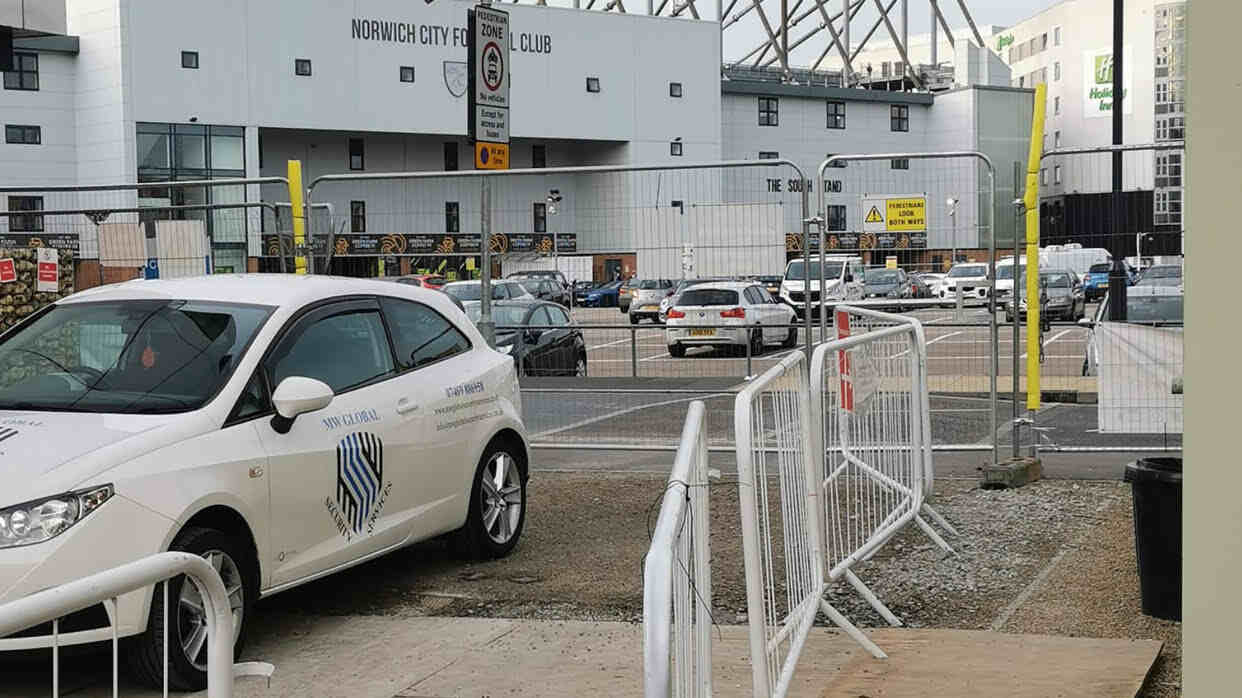 Security support for a commercial or operational site in Norfolk