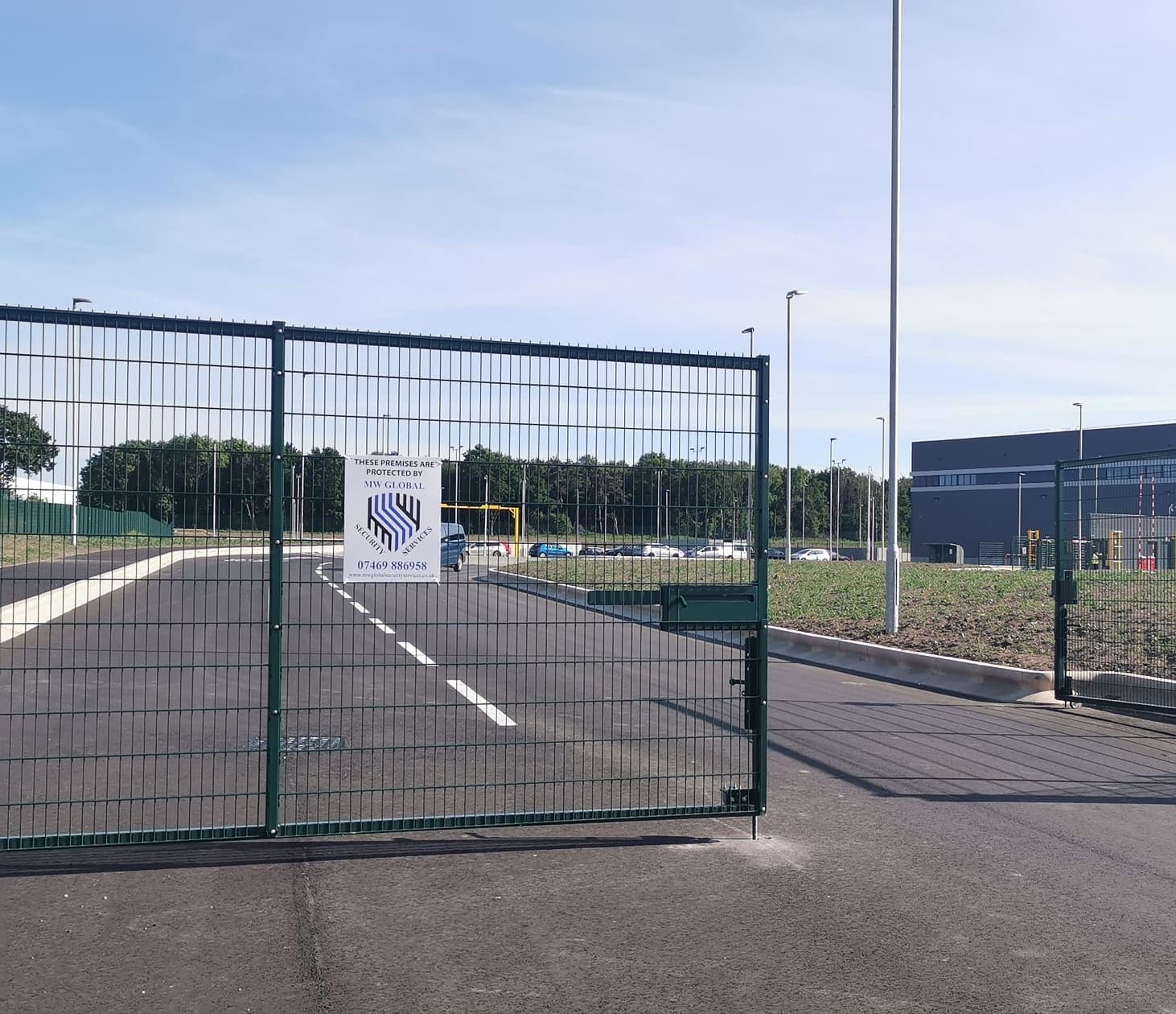 Commercial premises in Haverhill protected by MW Global Security Services