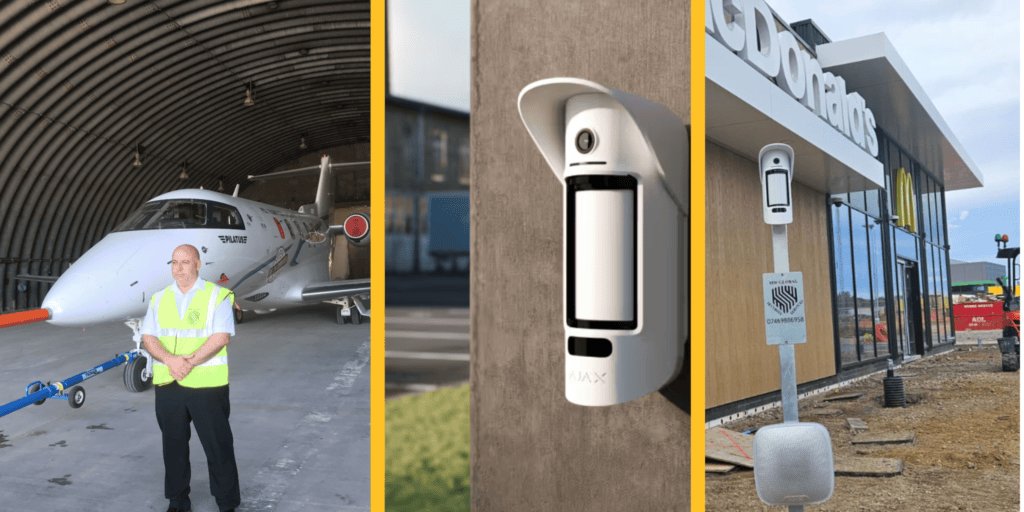 MW Global security officer, Ajax detection equipment and commercial site security project