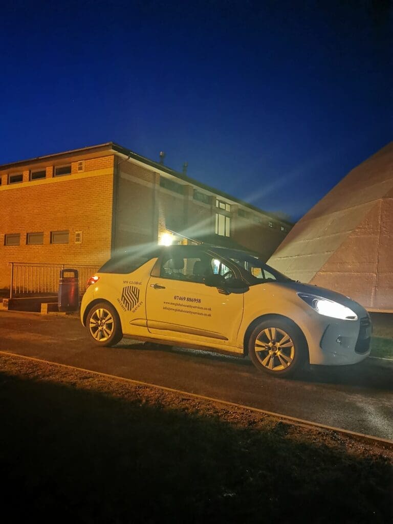 Security services Colchester, MW Global Security alarm response vehicle