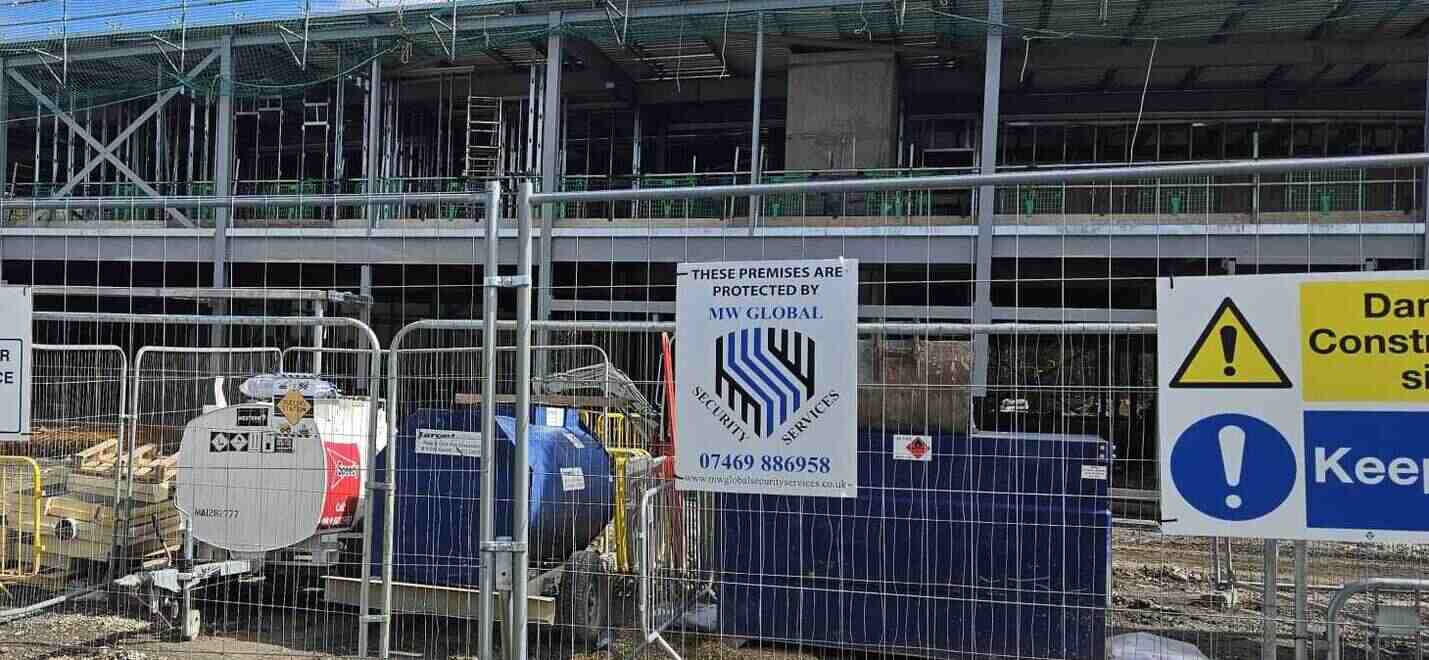 MW Global operational security supporting a live construction environment